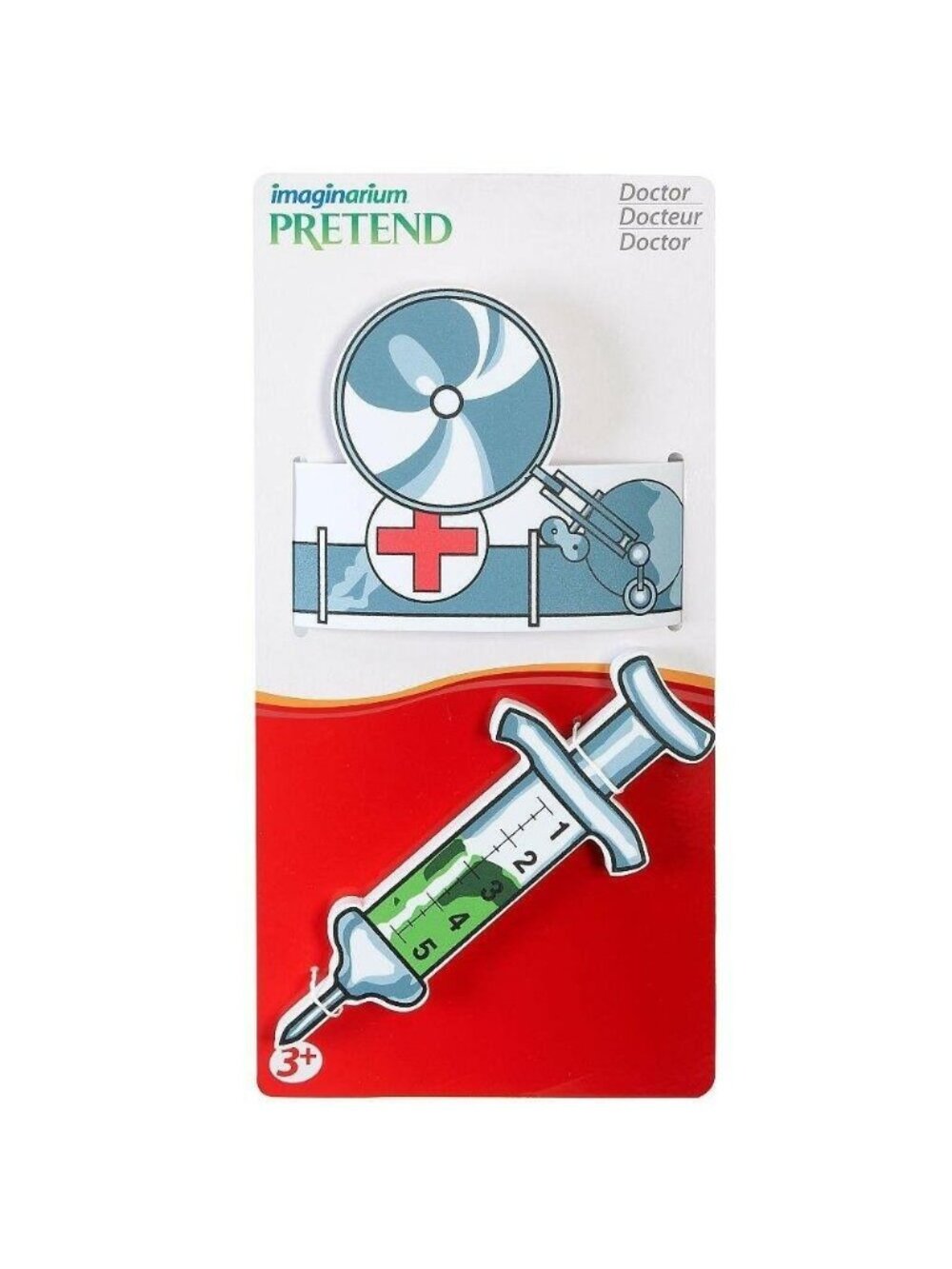 Imaginarium Halloween Costume Kids Pretend Doctor Roleplay Toy Syringe Nurse Pla